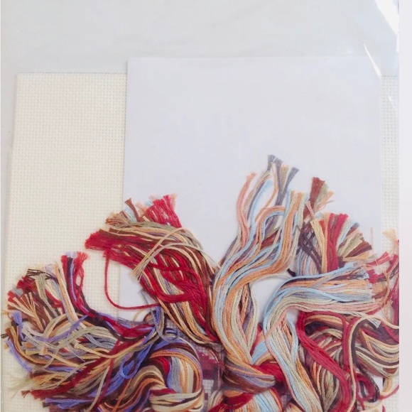 Natures Window Counted Cross Stitch Kit Shells 5401 Wall Hanging Unopened - Picture 2 of 2